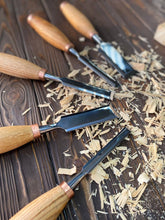 Cargar imagen en el visor de la galería, Juego de cinceles de borde biselado RICHTER Narex, herramienta de carpintería, cincel recto, herramienta para trabajar la madera