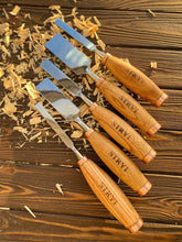 Cargar imagen en el visor de la galería, Juego de cinceles de borde biselado RICHTER Narex, herramienta de carpintería, cincel recto, herramienta para trabajar la madera