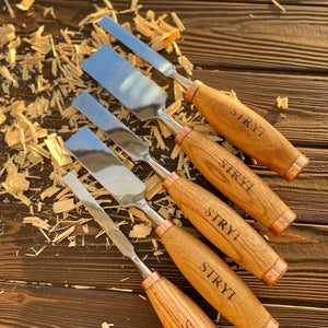Juego de cinceles de borde biselado RICHTER Narex, herramienta de carpintería, cincel recto, herramienta para trabajar la madera