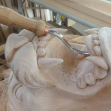 Cargar imagen en el visor de la galería, Gubia larga curvada perfil 5, herramientas para tallar madera STRYI