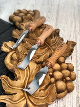 Load image into Gallery viewer, Revers bent gouge STRYI Profi, carving grapes, relief carving tools, carving gouges