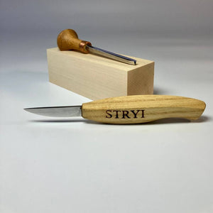 Holzschnitzset STRYI Start für kleine Figuren für Anfänger