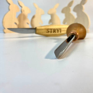 Set de talla de madera STRYI Start para figuras pequeñas para principiantes