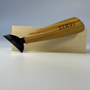 Knife for woodcarving STRYI Profi 40mm, Chip carving knife, Carving tools