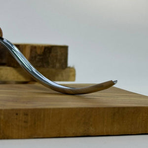 Hohlmeißel, langer gebogener Meißel, Profil Nr. 9, Holzschnitzwerkzeuge STRYI Profi