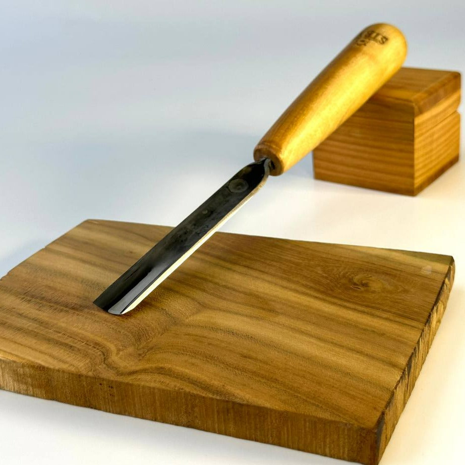 Perfil de gubia #7, cincel para tallar madera sin pulir STRYI Standart