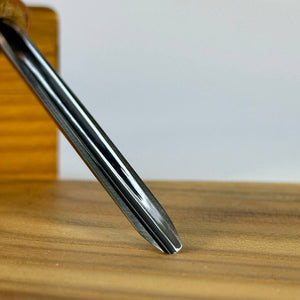 Palm carving tool STRYI Profi sweep #9, Linocutting tool, burin engraver, detailed tool, palm gouge