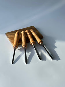 V-parting chisel 45 degree, woodcarving V-tool STRYI Profi, carving tools, v-tools