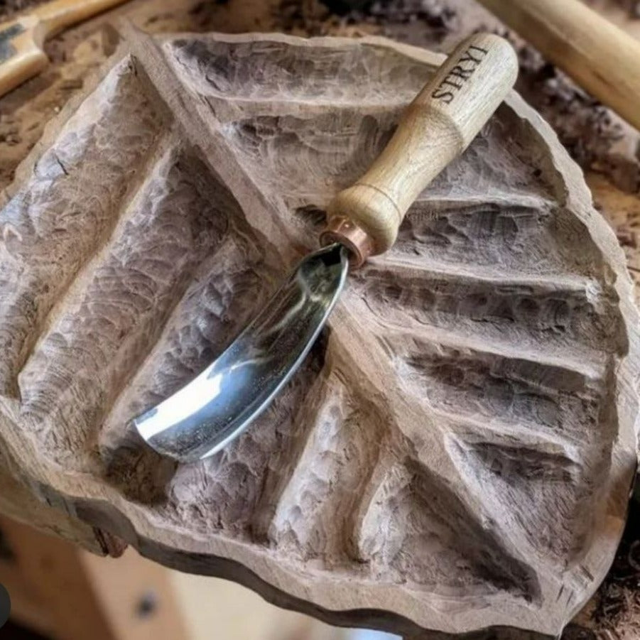 Carving tools, Chisels, Gouges, Bent gouges, Wood carving tools STRYI