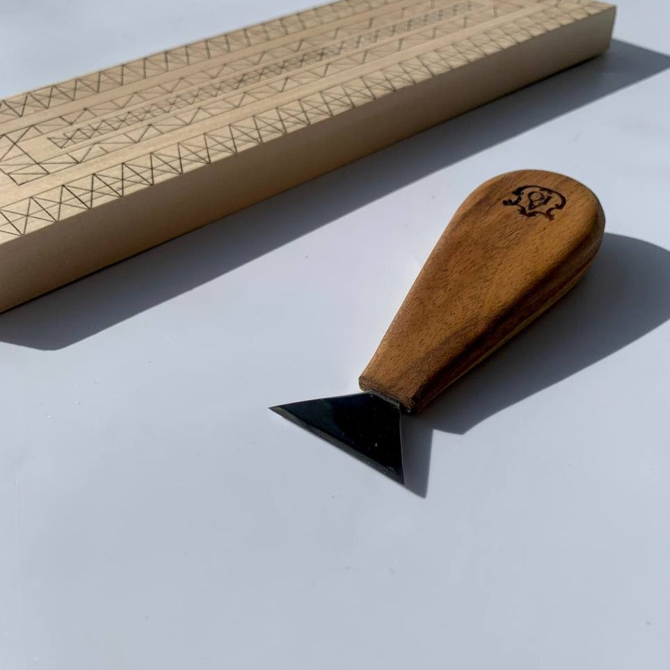 Cuchillo para tallar madera, cuchillo para tallar virutas, cincel para tallar virutas de madera, cuchillo detallado para tallar virutas, herramienta para tallar madera STRYI-AY Profi