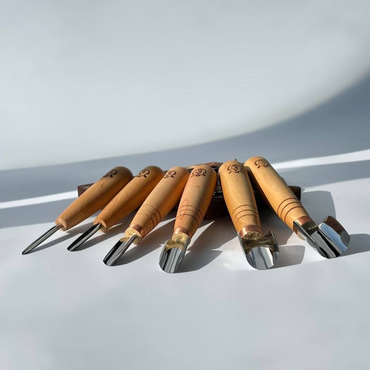 Chip carving tools, Chip carving knives, Short carving tools, Small ...