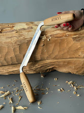 Laden Sie das Bild in den Galerie-Viewer, Zugmesser STRYI Profi 150 mm Holzbearbeitungshandwerkzeug, Rasiermesser zum Schneiden von Holz