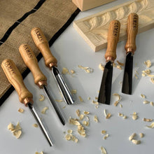 Cargar imagen en el visor de la galería, Juego de herramientas básicas para tallar madera STRYI para tallar y tallar en relieve
