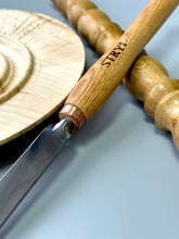 Load image into Gallery viewer, Skew chisel 70 degree, 30mm, lathe working tool, Wood turning tool STRYI Profi