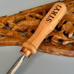 Herramienta de gancho largo STRYI Profi para tallar en relieve, cincel para detalles para cortar crooscutting, herramienta para tallar en relieve
