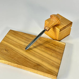 Palm carving V-tool STRYI Profi 60 degree, Micro carving chisel, Engraving tool, Burin, Graver tool