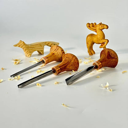 Palm carving V-tool STRYI Profi 60 degrees, Micro carving chisel, Engraving tool, Burin, Graver tool
