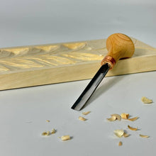Cargar imagen en el visor de la galería, Herramienta para tallar palma STRYI Profi #5, herramienta de corte de lino, micro cinceles, cincel para grabado en madera