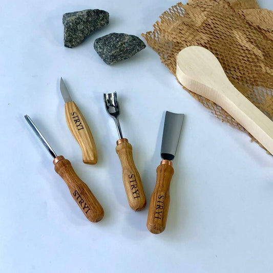 Spoon carving sets, Bowl carving tools, Bowl gouges, Spoon carving ...
