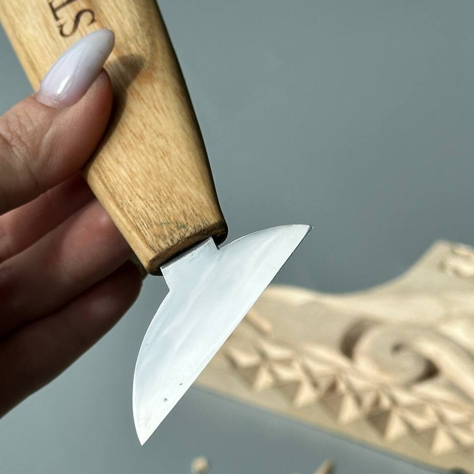 Messer für Holzschnitzerei STRYI Profi 50mm