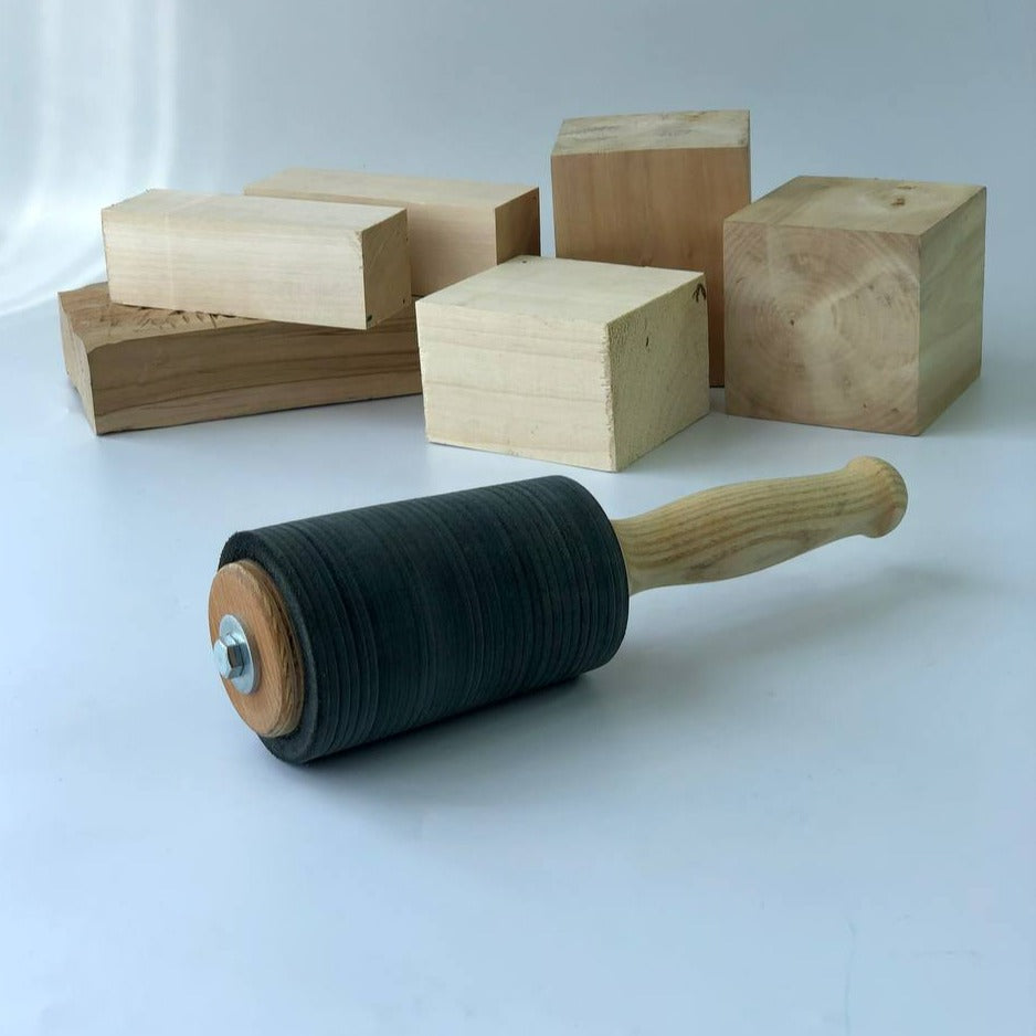 Leather mallet STRYI for woodworking, Stone processing, Hammer, Woodworking mallet, Sculpture Carving mallet