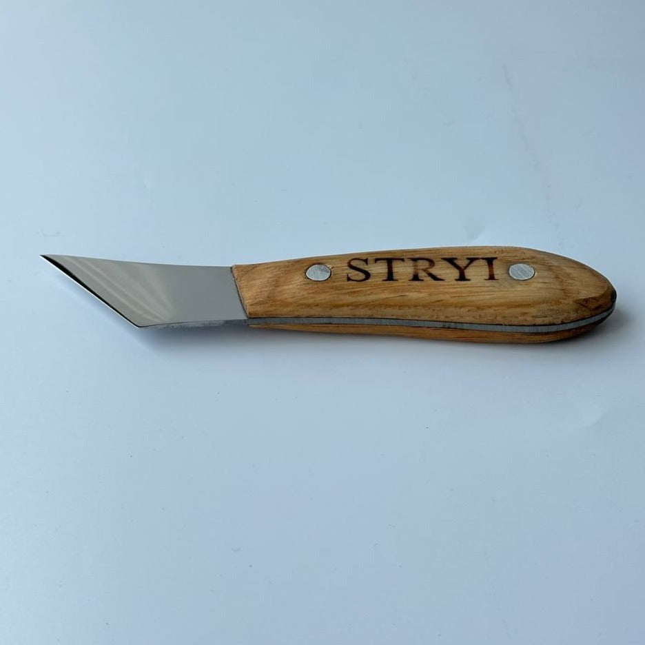 Cuchillo figurado para tallar madera 40mm STRYI Profi