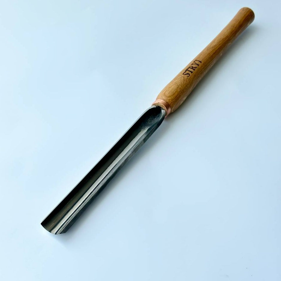 Gubia de desbaste de husillo STRYI Profi 20mm, Torno Herramientas de torneado de madera