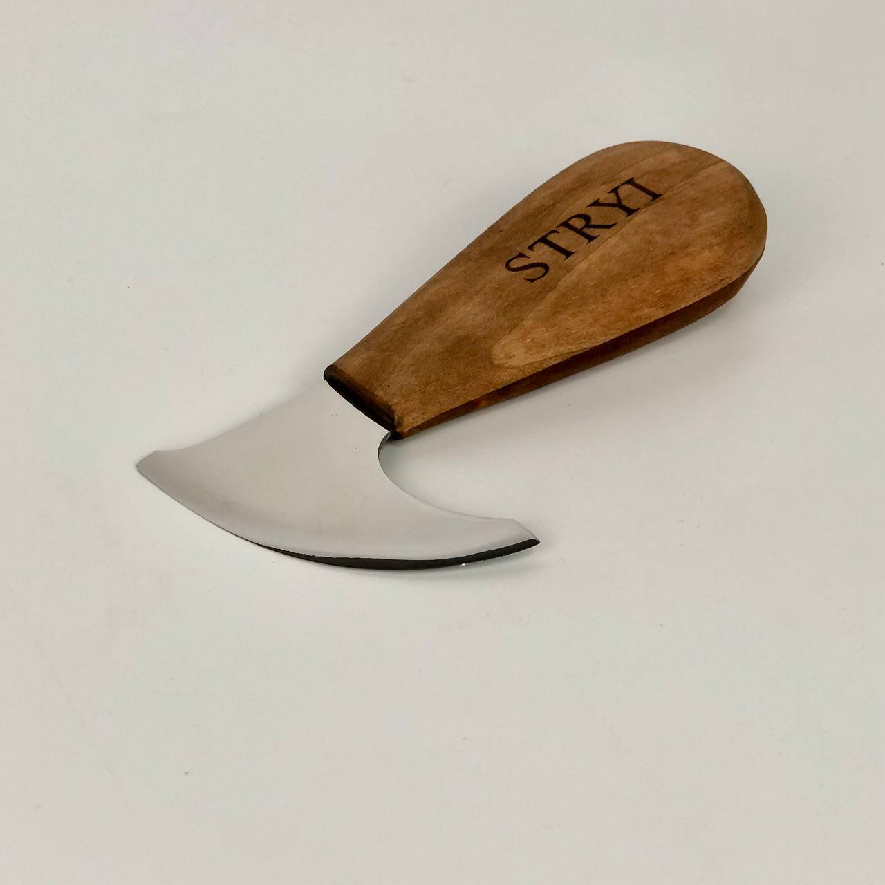 Cuchillo de cabeza de cuero premium, STRYI Profi, cuchillo para marroquinería