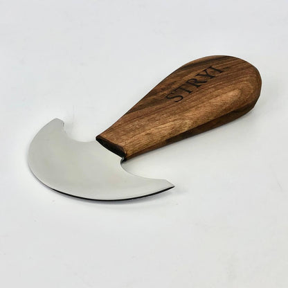 Premium Round Knife for Leatherworking STRYI Profi