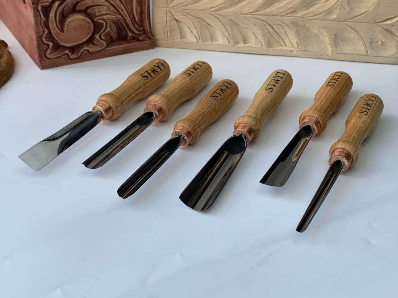 Gouges set, Basic wood carving kit STRYI