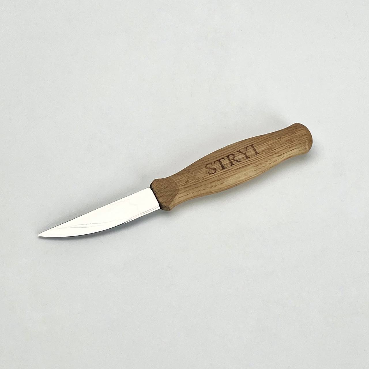 Cuchillo de escultura STRYI Profi para tallar madera 80mm