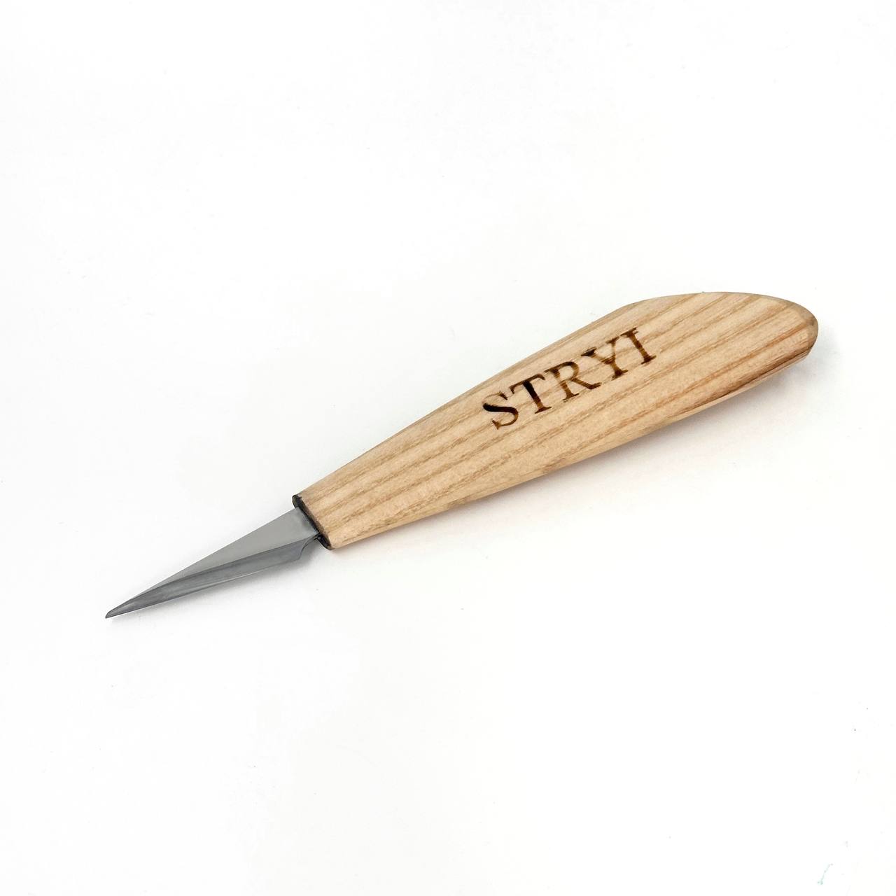 Holzschnitzmesser 40mm STRYI Profi für detaillierte Schnitzereien, Schnitzmesser, Sloydmesser