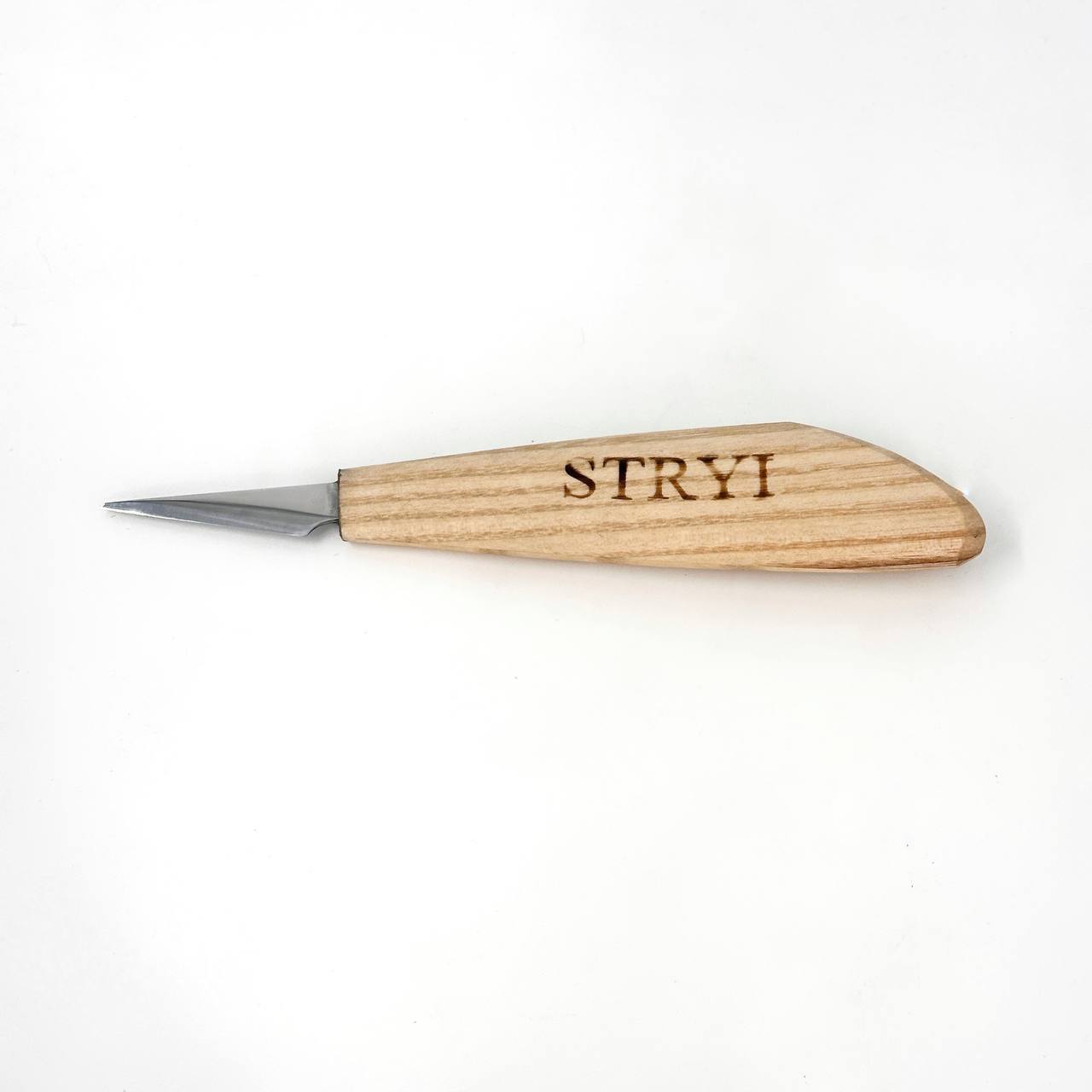 Holzschnitzmesser 40mm STRYI Profi für detaillierte Schnitzereien, Schnitzmesser, Sloydmesser
