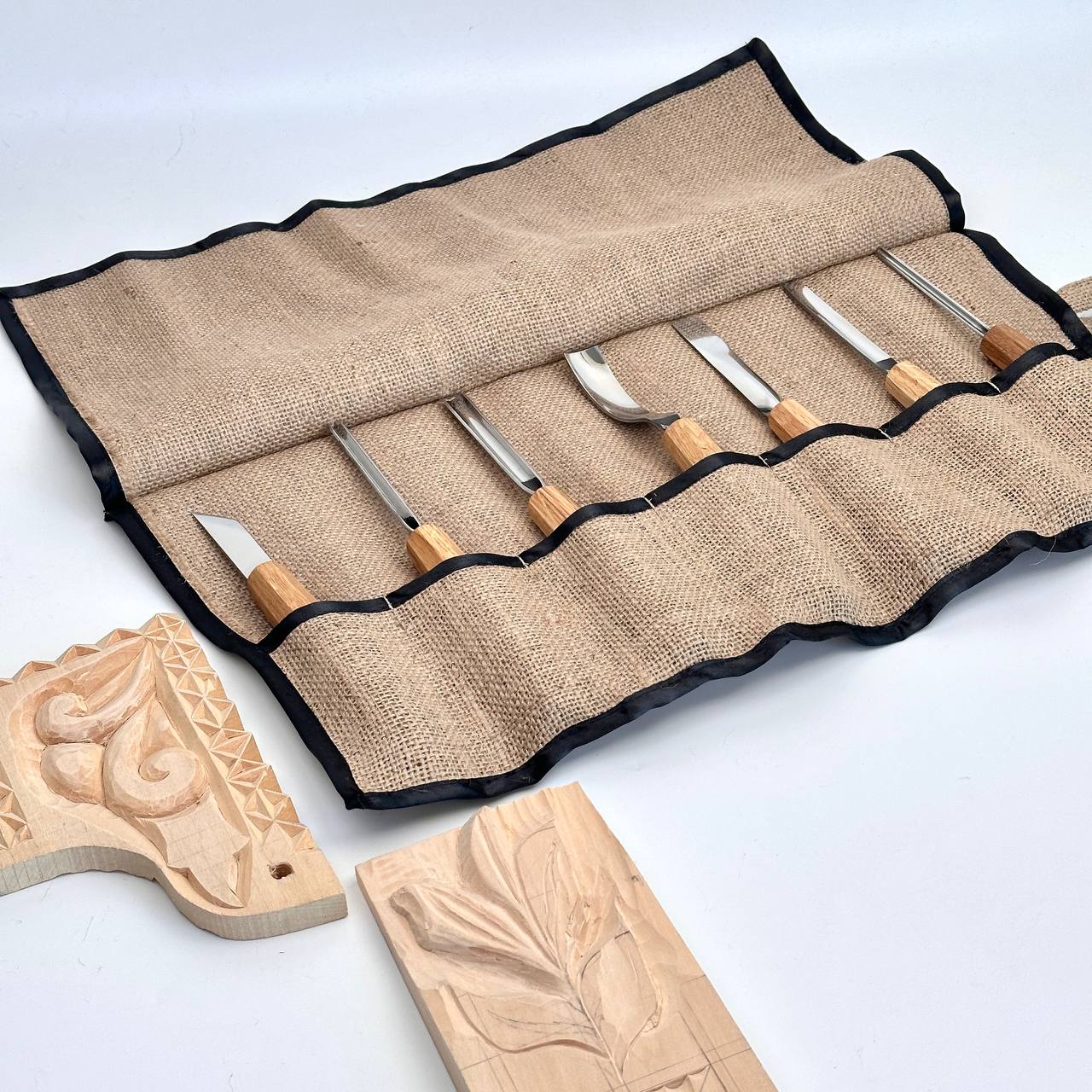 Juego de herramientas para tallar madera para tallado en relieve 12 piezas STRYI Profi