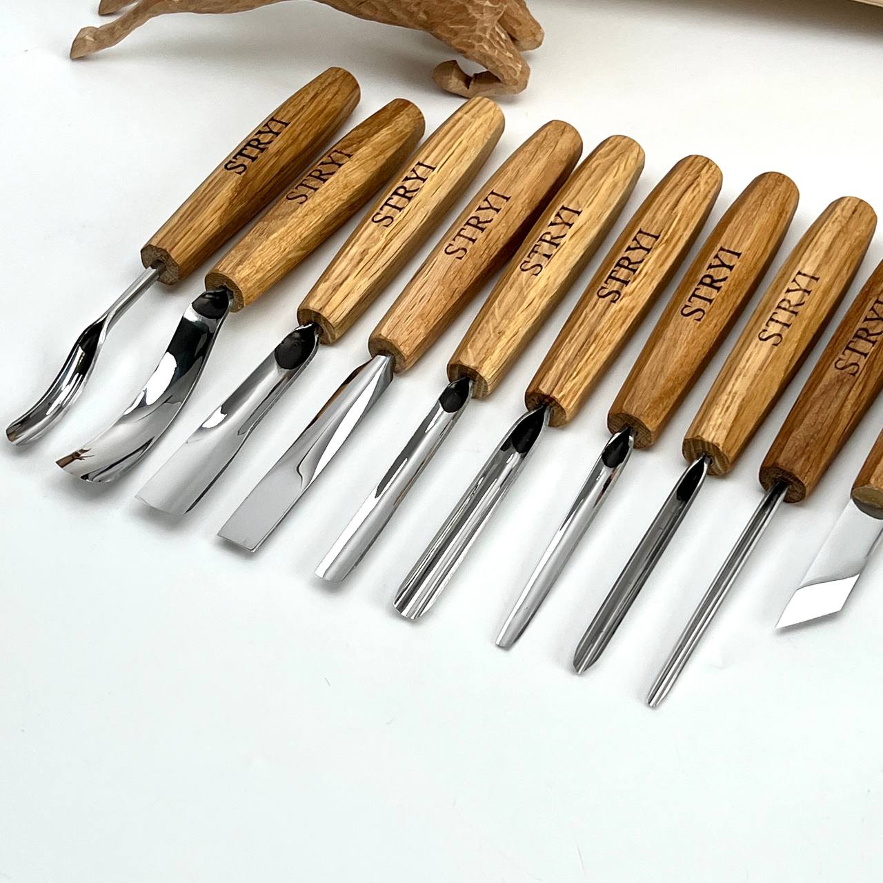 Relief carving kit, Basic woodworking toolset, Versatile set STRYI