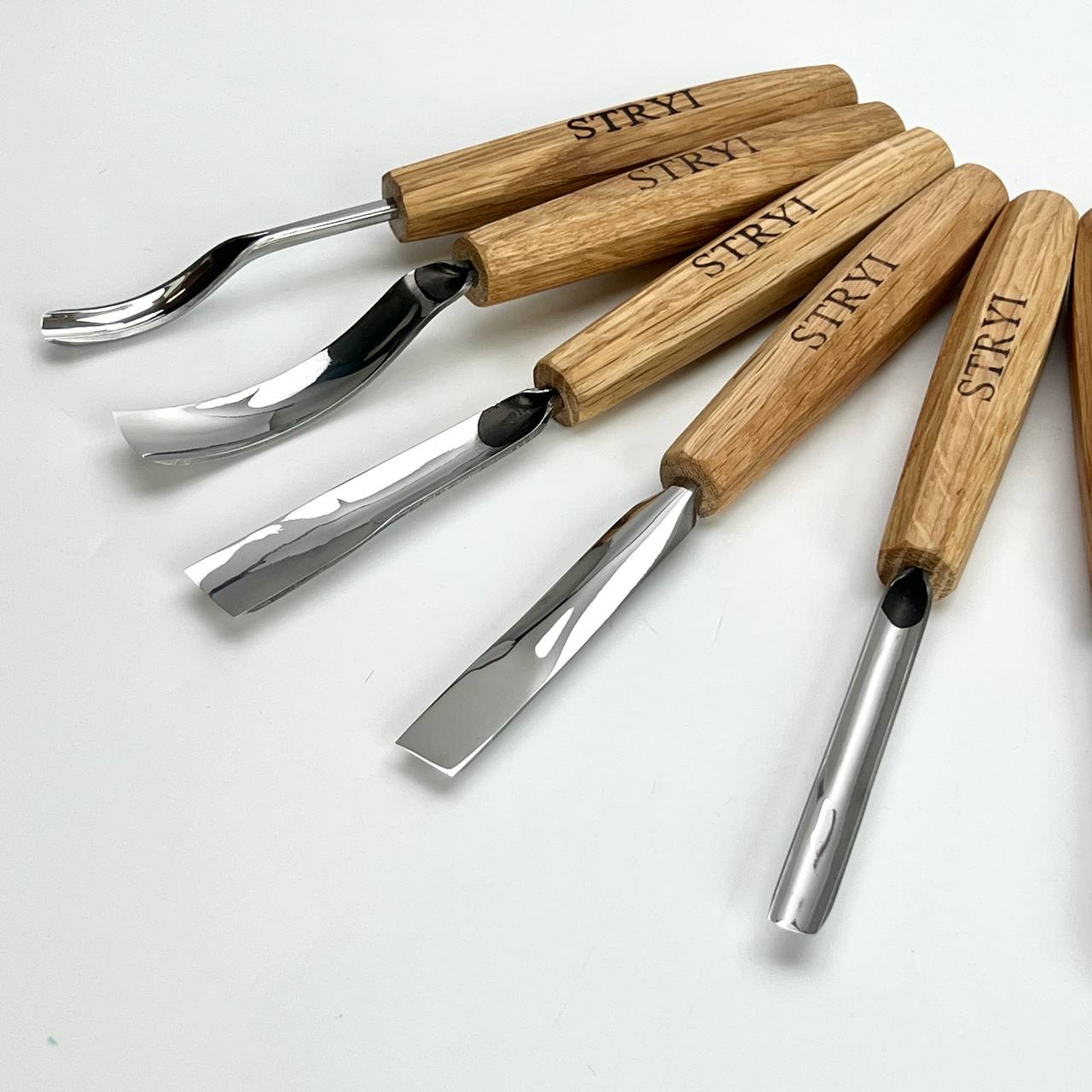 Relief carving kit, Basic woodworking toolset, Versatile set STRYI
