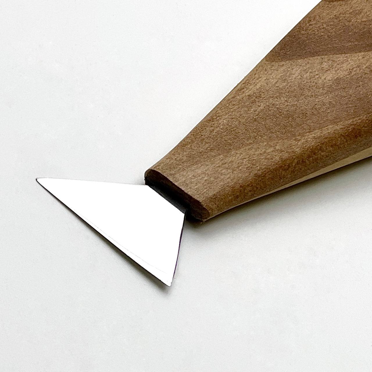 Chip carving knife 35mm, Swallowtail knife, Short tools STRYI-AY Profi