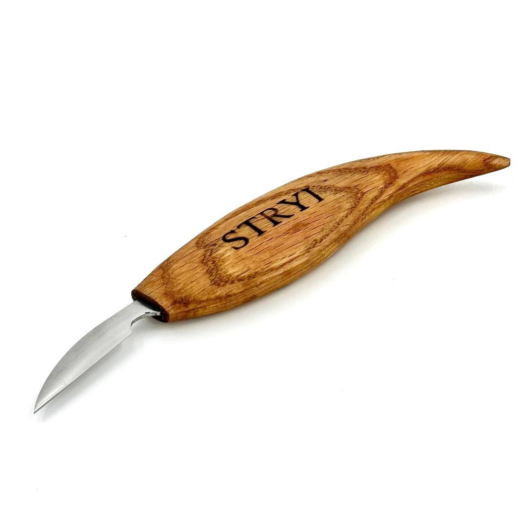 Chip and detailing carving knife 38mm STRYI Profi, Carving knives, Knife for woodcarving