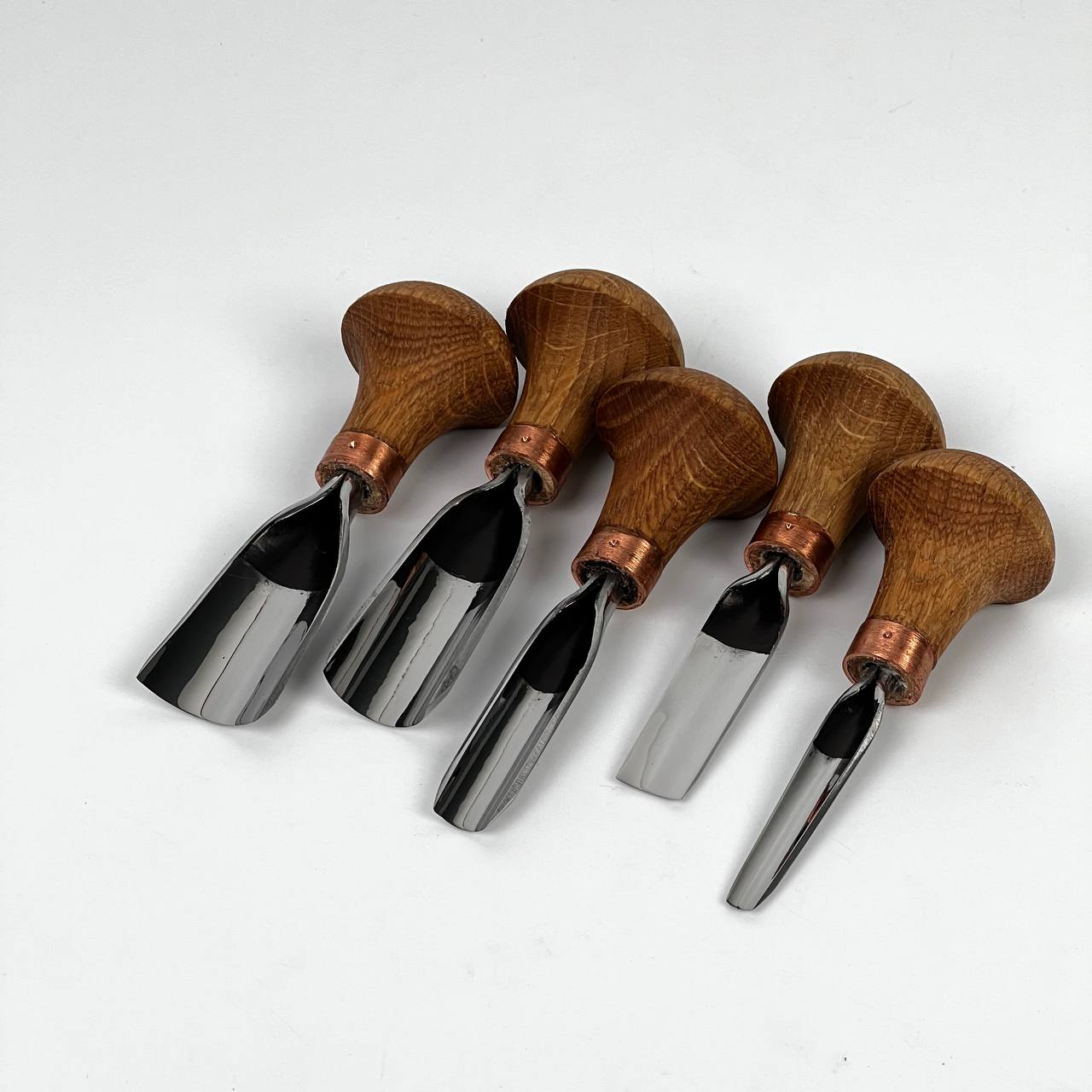 Palm SHort Gouges for Precision Relief Carving