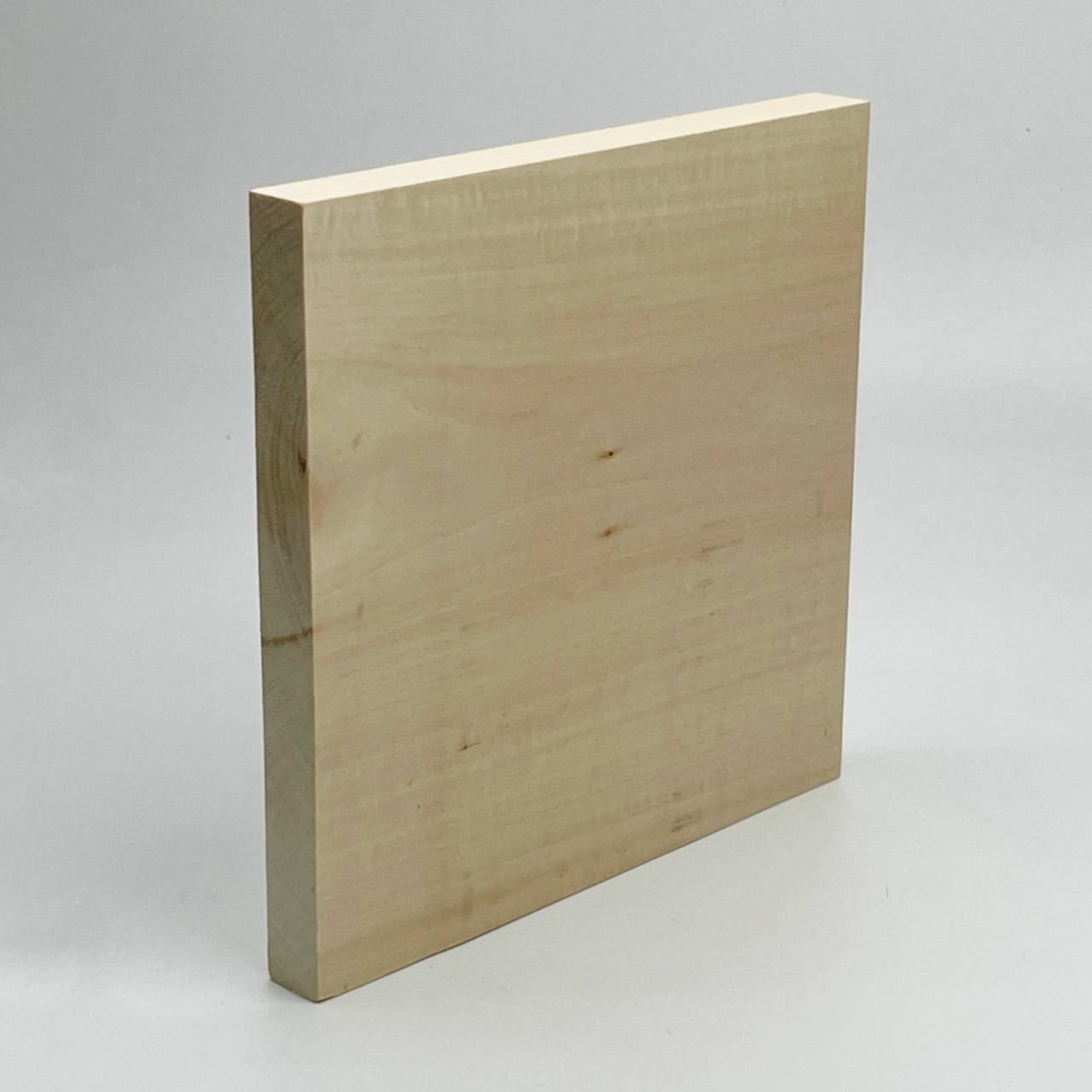 Basswood board for carving 20*20*2cm, Wood blank for wood carving, decoration, scrapbooking, practice board