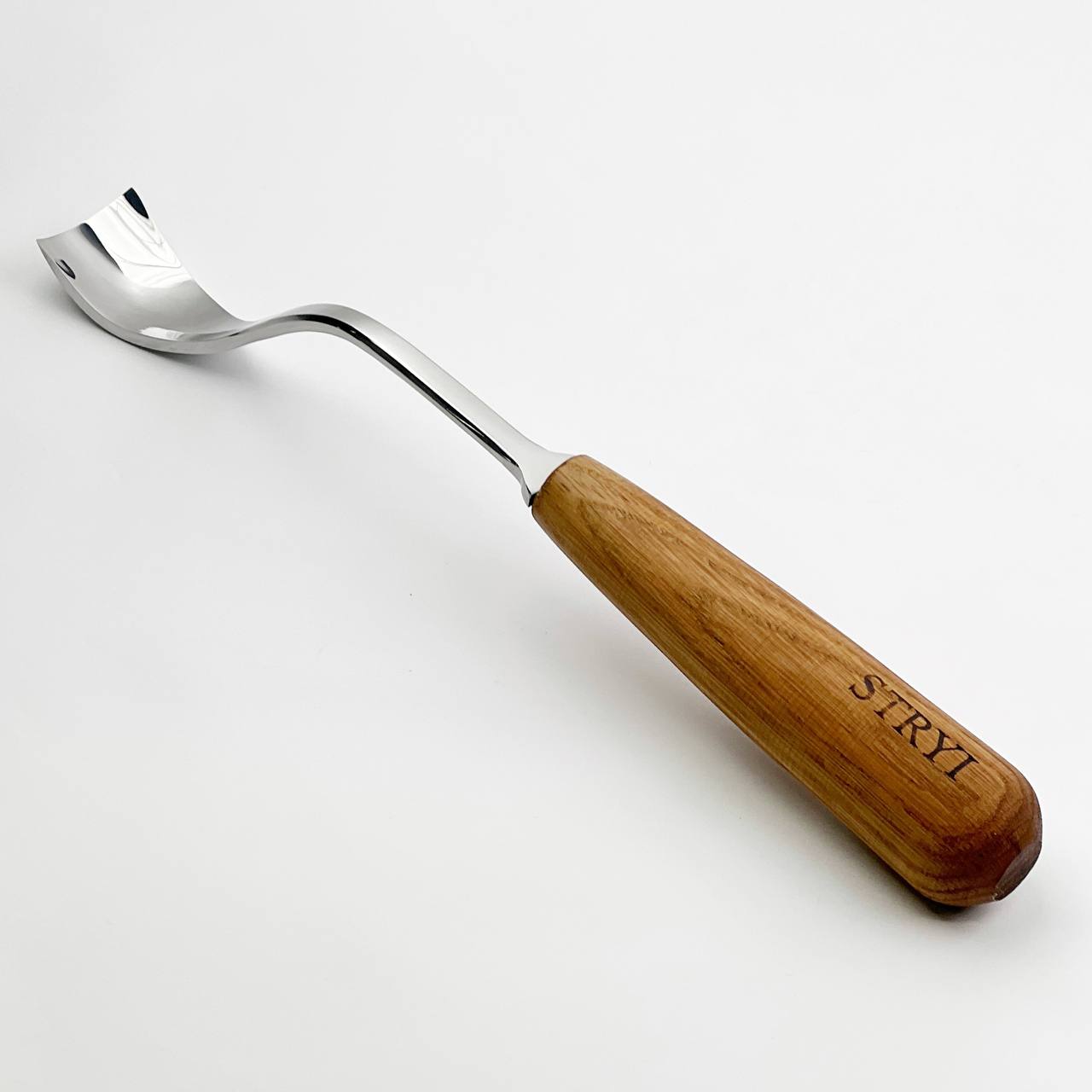 STRYI Maestro 30mm Large Bent Gouge for Spoons and Bowl Carving