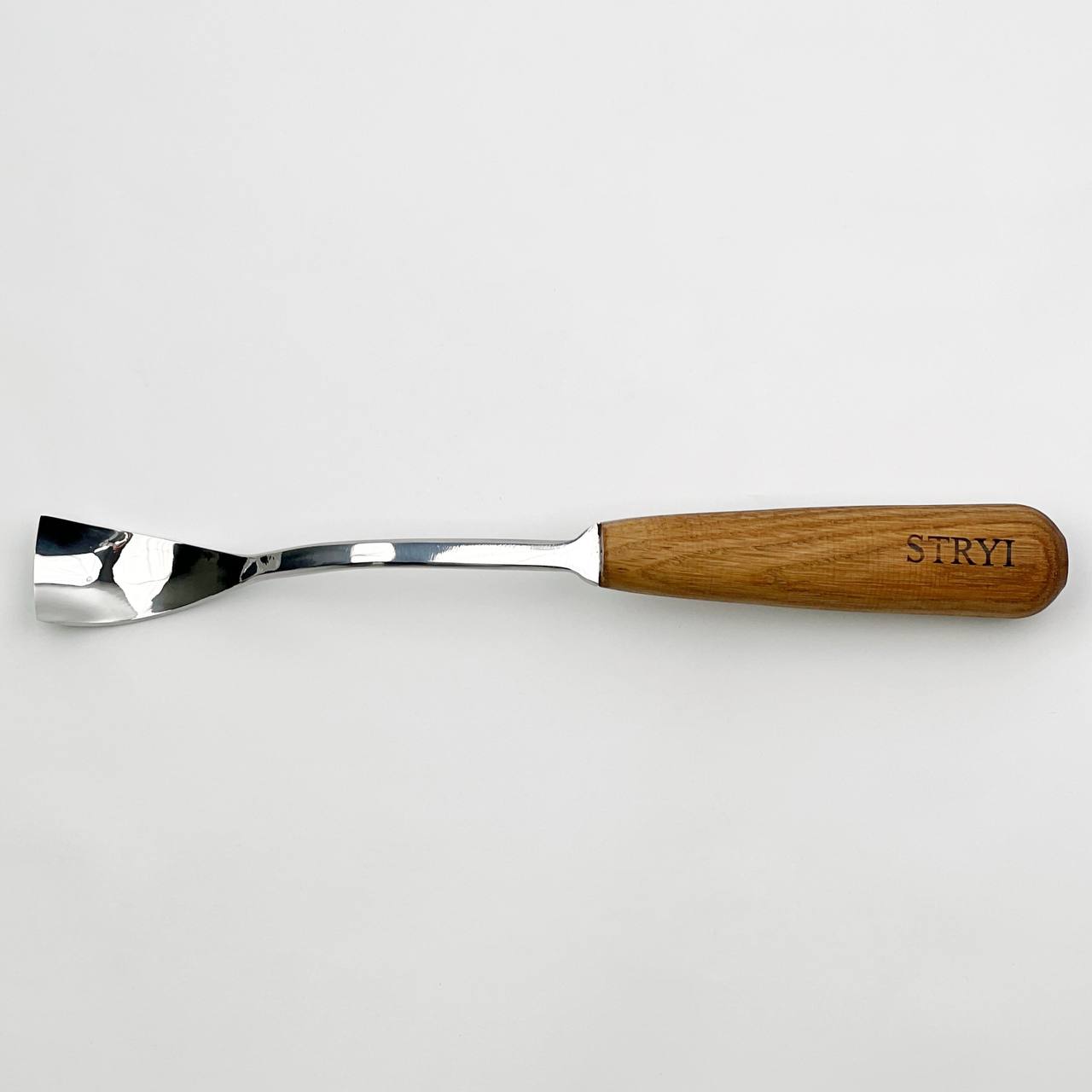STRYI Maestro 30mm Large Bent Gouge for Spoons and Bowl Carving