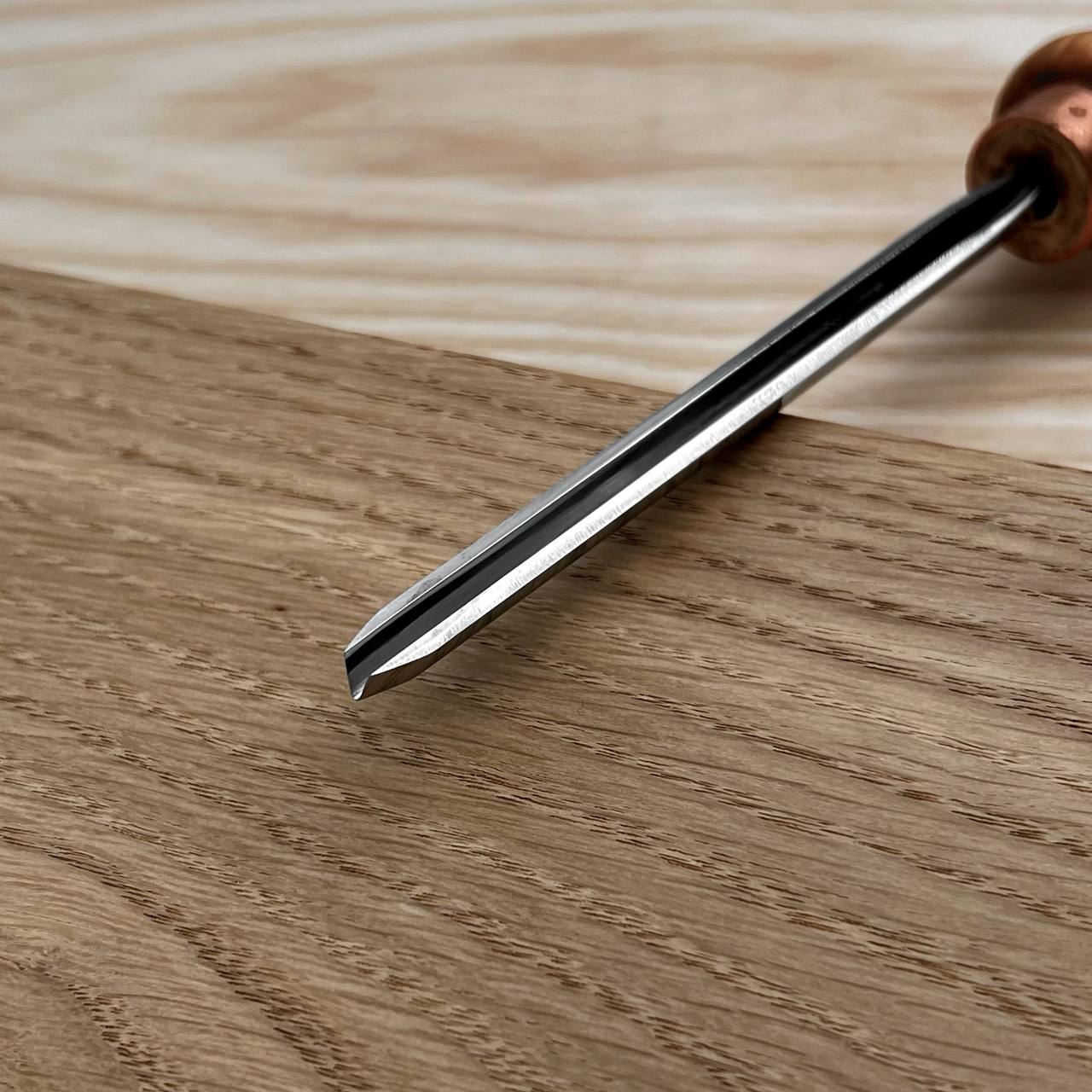 V-parting chisel 35 degree STRYI Profi, Wood carving tools,  Narrow Chisels