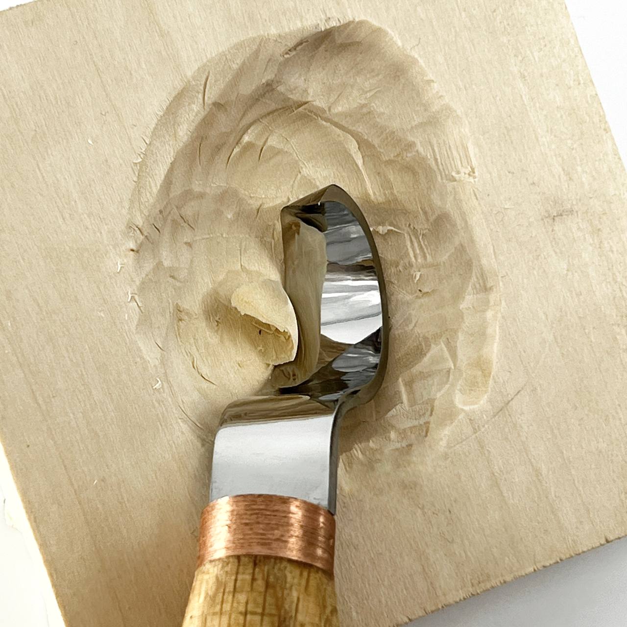 Cuchillo de gancho de cuchara STRYI Profi, cuchillos de gancho de talla Bowl y Kuksa, herramienta de tallado de cuchara, herramientas de tallado de madera, gubia de cincel, cuchillo forjado a mano, herramienta artesanal