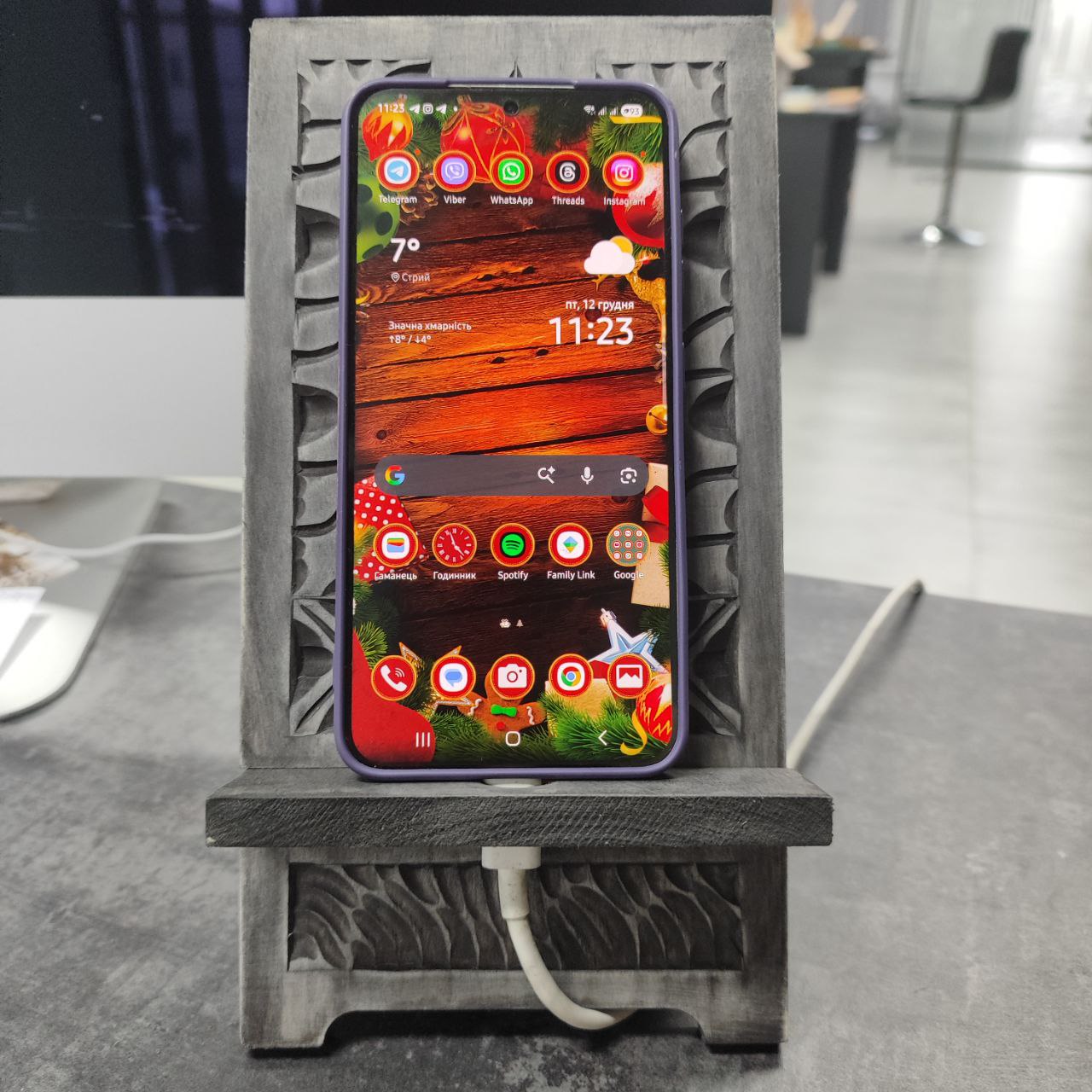 DIY kit Stand for a phone, Wooden supports for cell phone, Gift for boyfriend, husband