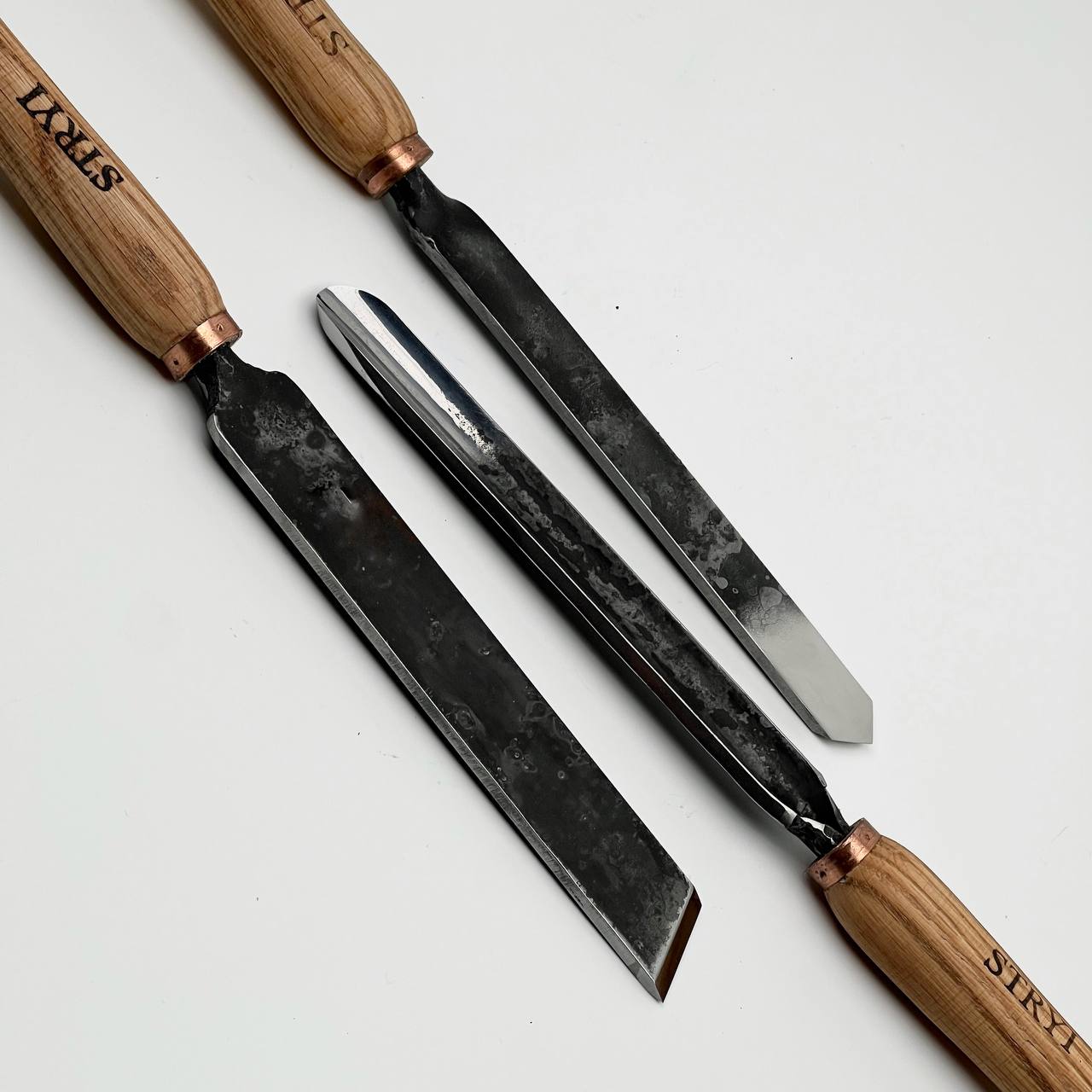 Wood turning tools set STRYI Profi 3pcs, Start woodturning, Woodturning tools kit