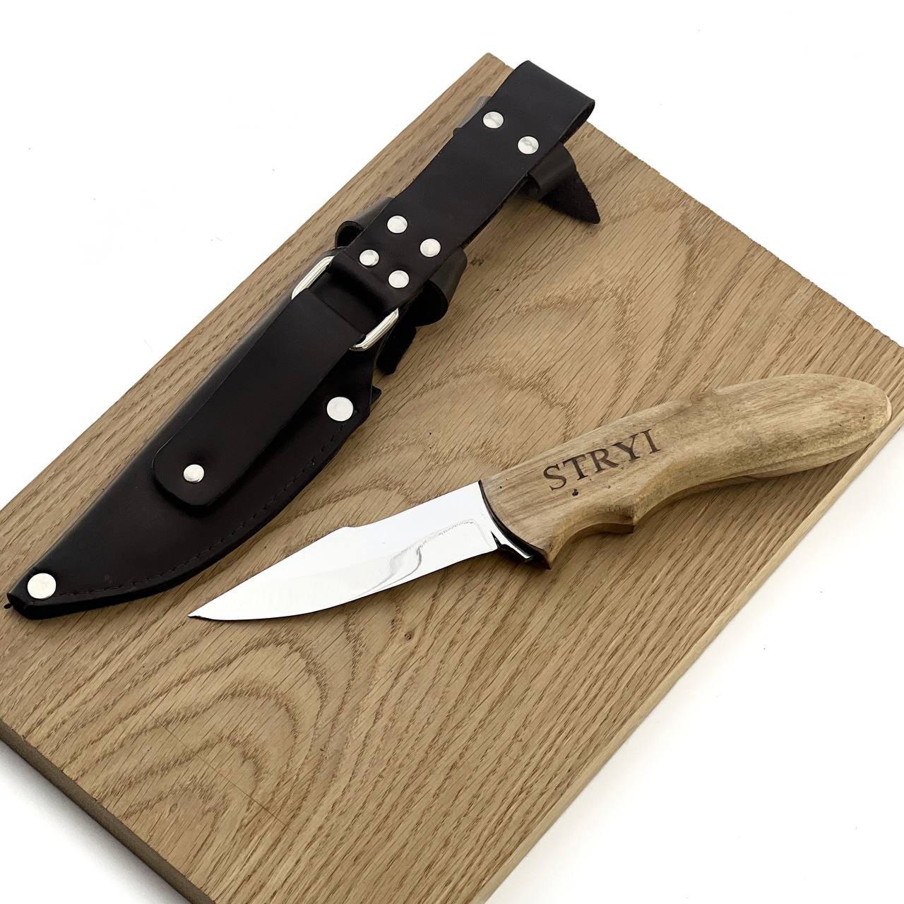 Wood carving knife STRYI Profi, Camping knife, Greenwoodworking knife, Gift for woodworker, Gift for him