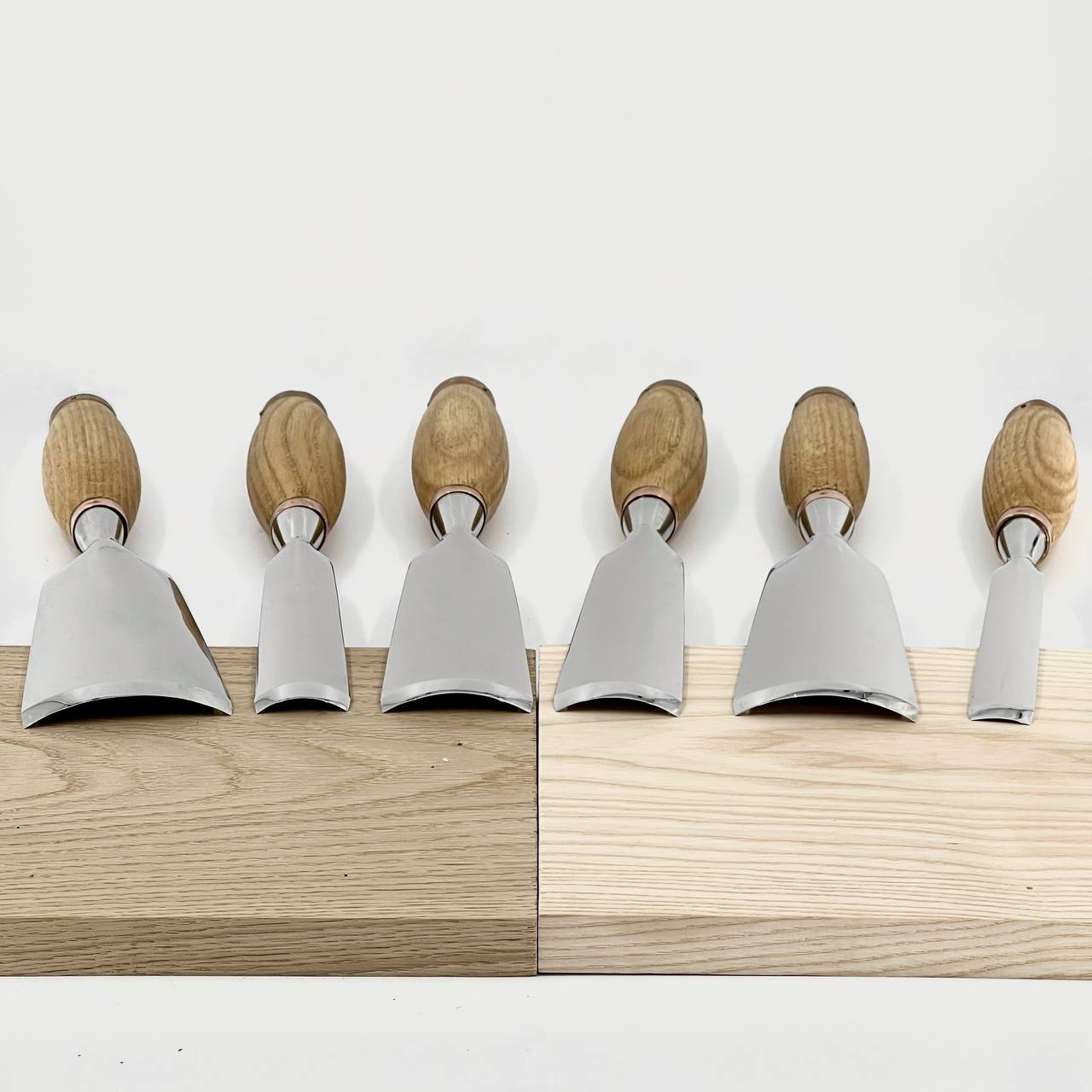 Cincel para escultura grande, perfil 7, gubias resistentes STRYI Profi