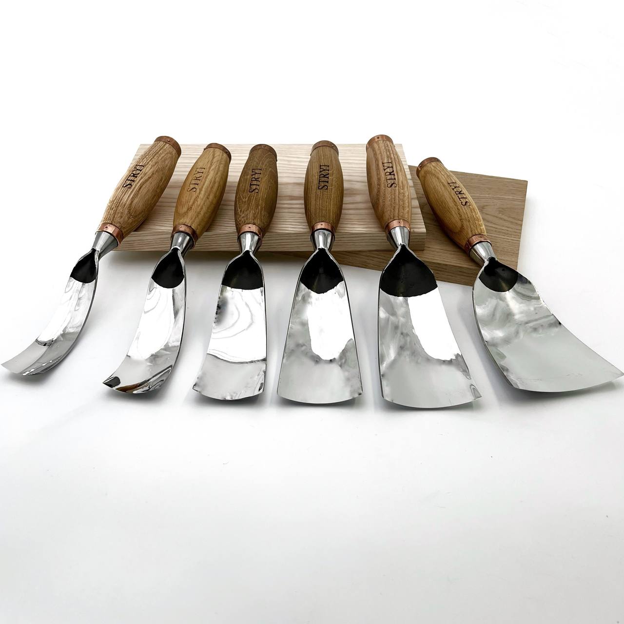 Herramienta curvada para escultura grande, perfil 7, gubias resistentes STRYI Profi