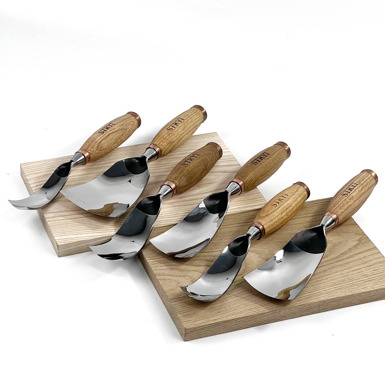 Herramienta curvada para escultura grande, perfil 7, gubias resistentes STRYI Profi